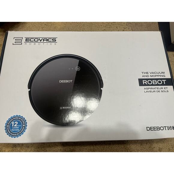 Ecovacs Deebot 661 Robot Vacuum Cleaner - NWOT - Picture 1 of 2